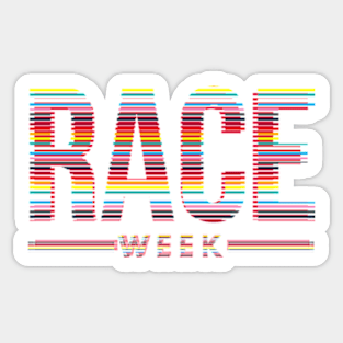 Race Week Sticker